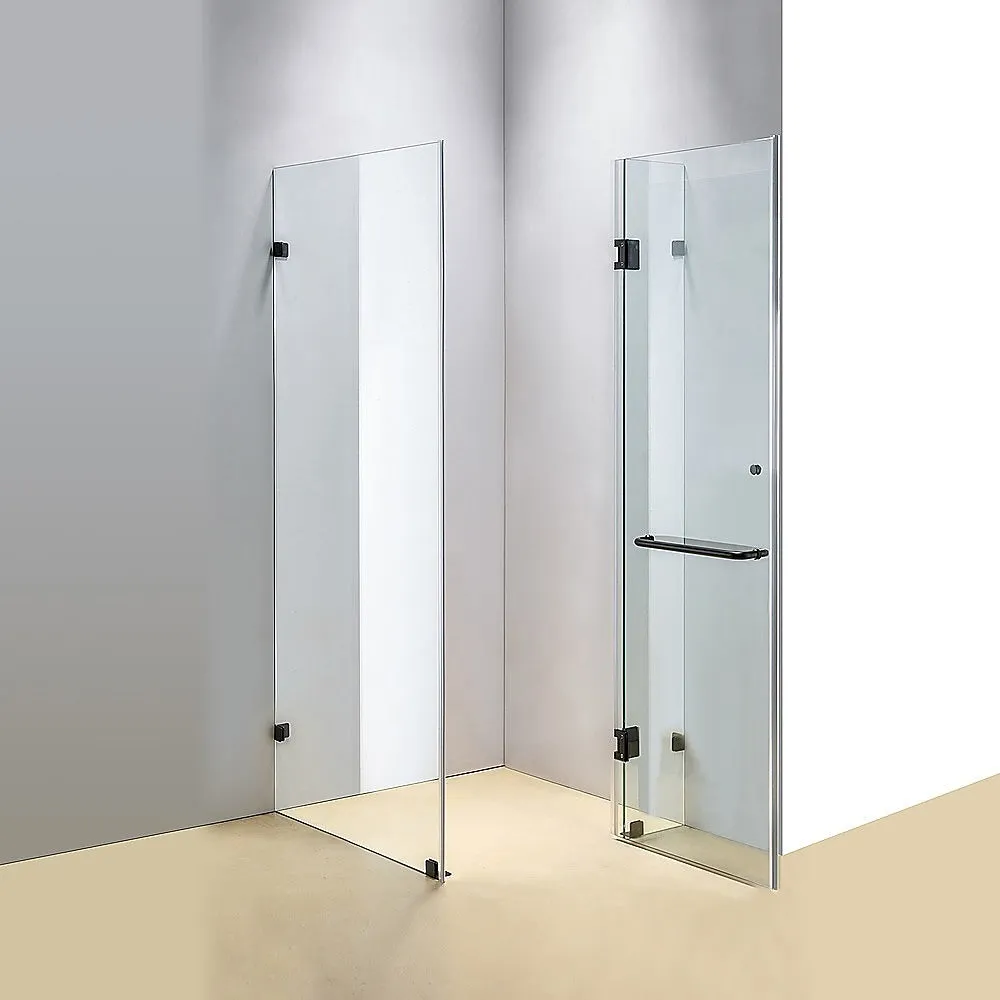 1000 x 800mm Frameless 10mm Glass Shower Screen | By Della Francesca