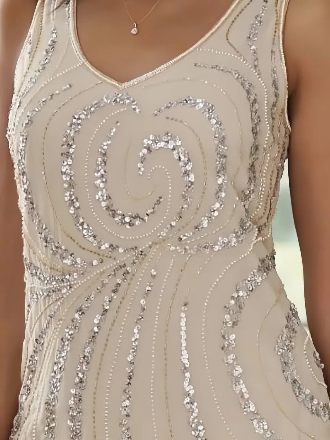 2 Piece Sequin Chiffon Mother of The Bride Dresses for Women with Jackets Long Sleeve Formal Evening Dresses Elegant