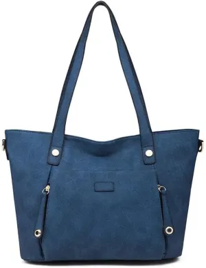 2023 Women Bag Solid Color Leisure Composite Bag Large Capacity Handbag Versatile Femal Shoulder Bags (Brown)