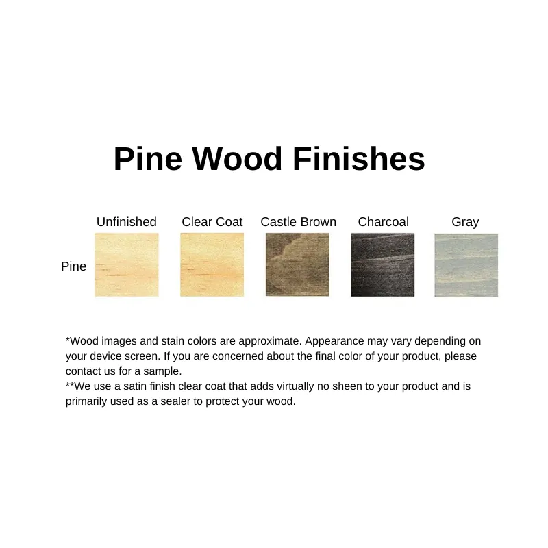 3 Column Pine Upper Wine Rack