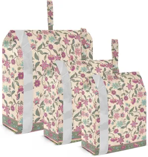 3 Set Packing Cubes Luggage Packing Organizers Indian Bohemian Travel Packing Storage Bags for Suitcase Travel Accessories