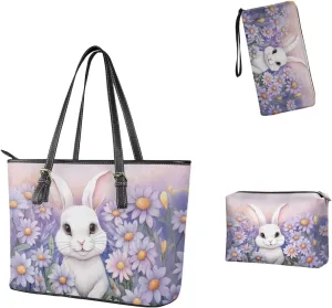 3Pcs Saddle Bags Set Bucket Bags Satchel Bags for Women Clutch Bag with Chain Wristlet Wallets for Women