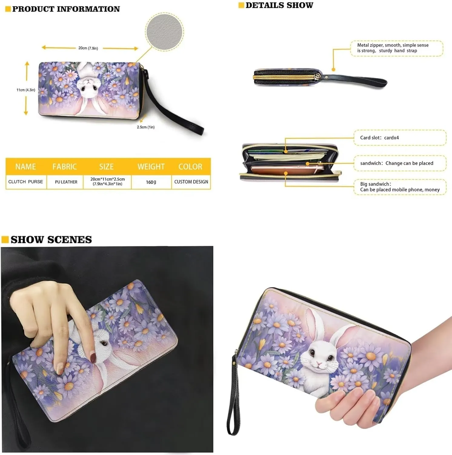 3Pcs Saddle Bags Set Bucket Bags Satchel Bags for Women Clutch Bag with Chain Wristlet Wallets for Women