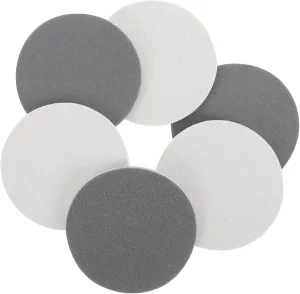 Angoily 6 Pack Bowling Ball Polishing Pads Men's Bowling Accessories Compact Cleaning Pad for Balls Professional Cleaning Supplies