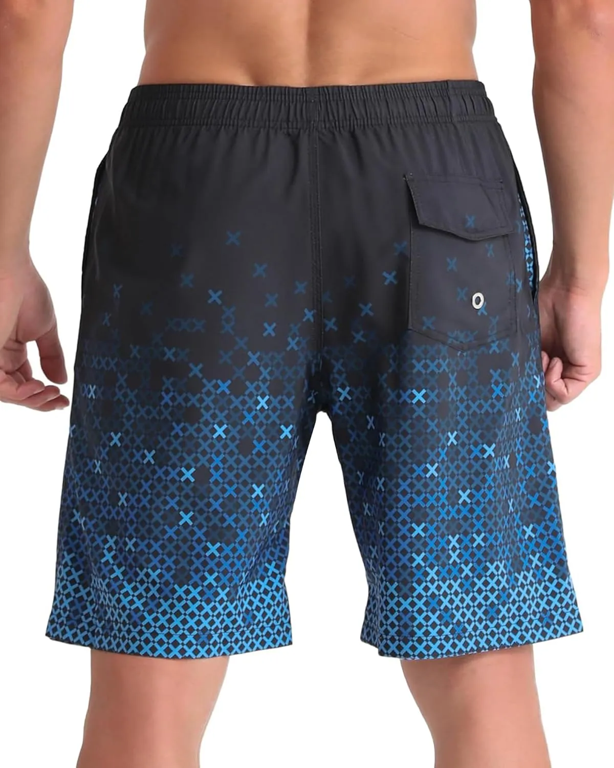 APTRO Men's Swim Trunks 9" Quick Dry Swimsuits Beach Bathing Suits Swim Board Shorts Mesh Liner