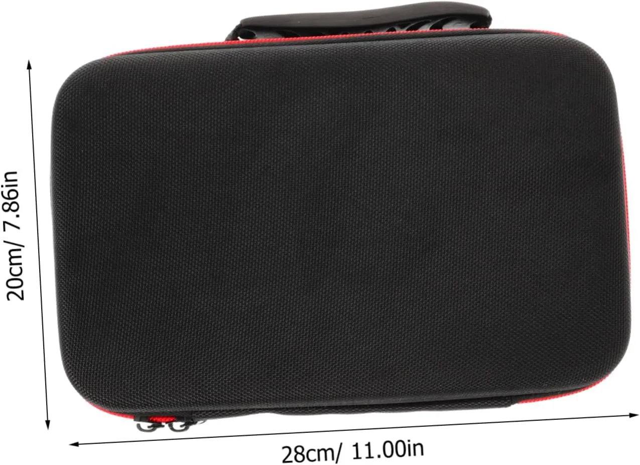 ARTIBETTER Small Camera Bag with Dividers Portable Digital Storage Pouch for Easy Organization of Cameras and Accessories Water Resistant Design for Travel Go Use