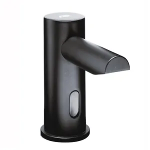 ASI 0391-6-3AC-41 EZ FILL-INDIV SOAP DISP W/ 1 LITER BOTTLE-PLUG IN W/REMOTE CONTROL 6-PACK - MATTE BLACK