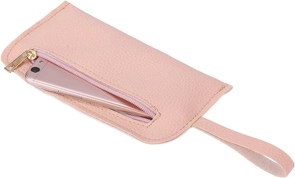 Beach Tote Bag 4 Packet Leather Solid Color Handbags Shoulder Bags Crossbody Hobo Bags Card Purse Work Travel Essential Y
