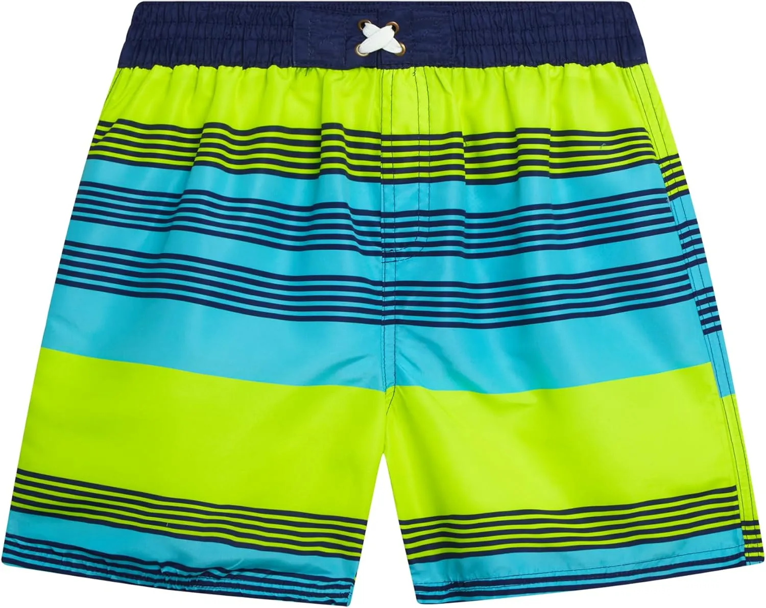 Boys Rash Guard Swimsuit Set  4-Piece Kids Short Sleeve Bathing Suit Swimwear Sets (Sizes: 5-12)