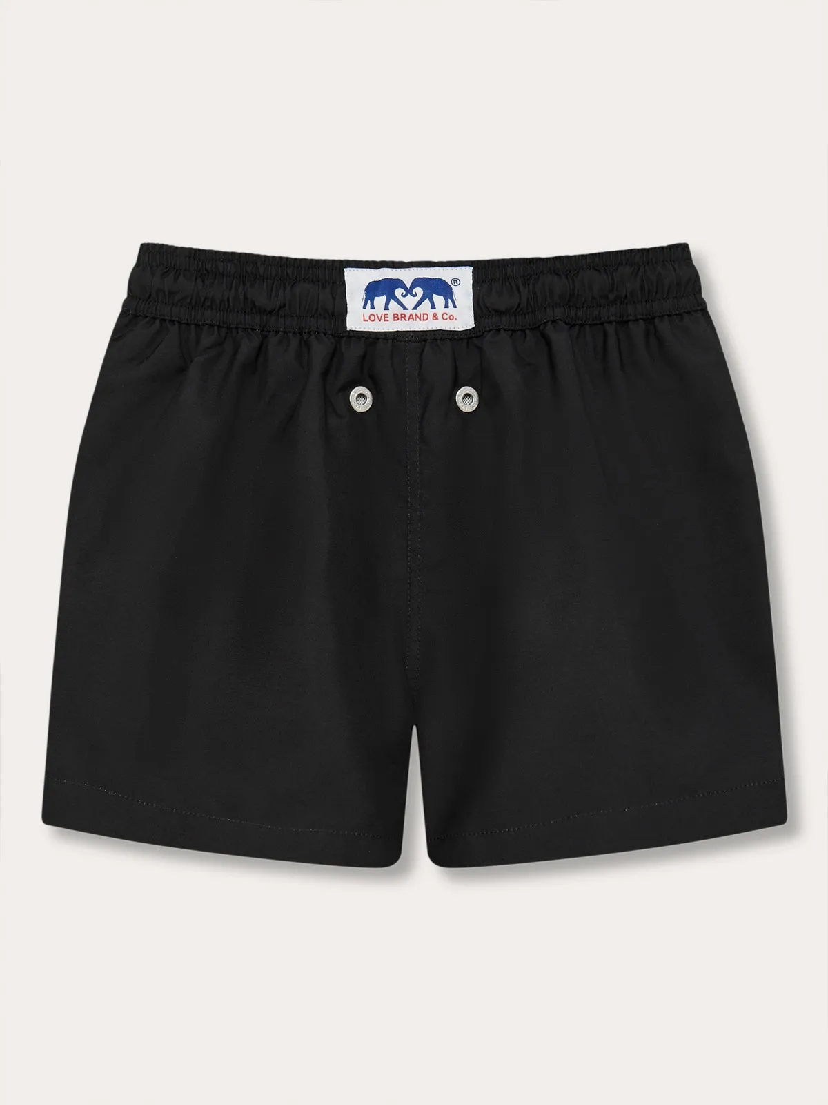 Boys Volcanic Black Staniel Swim Shorts