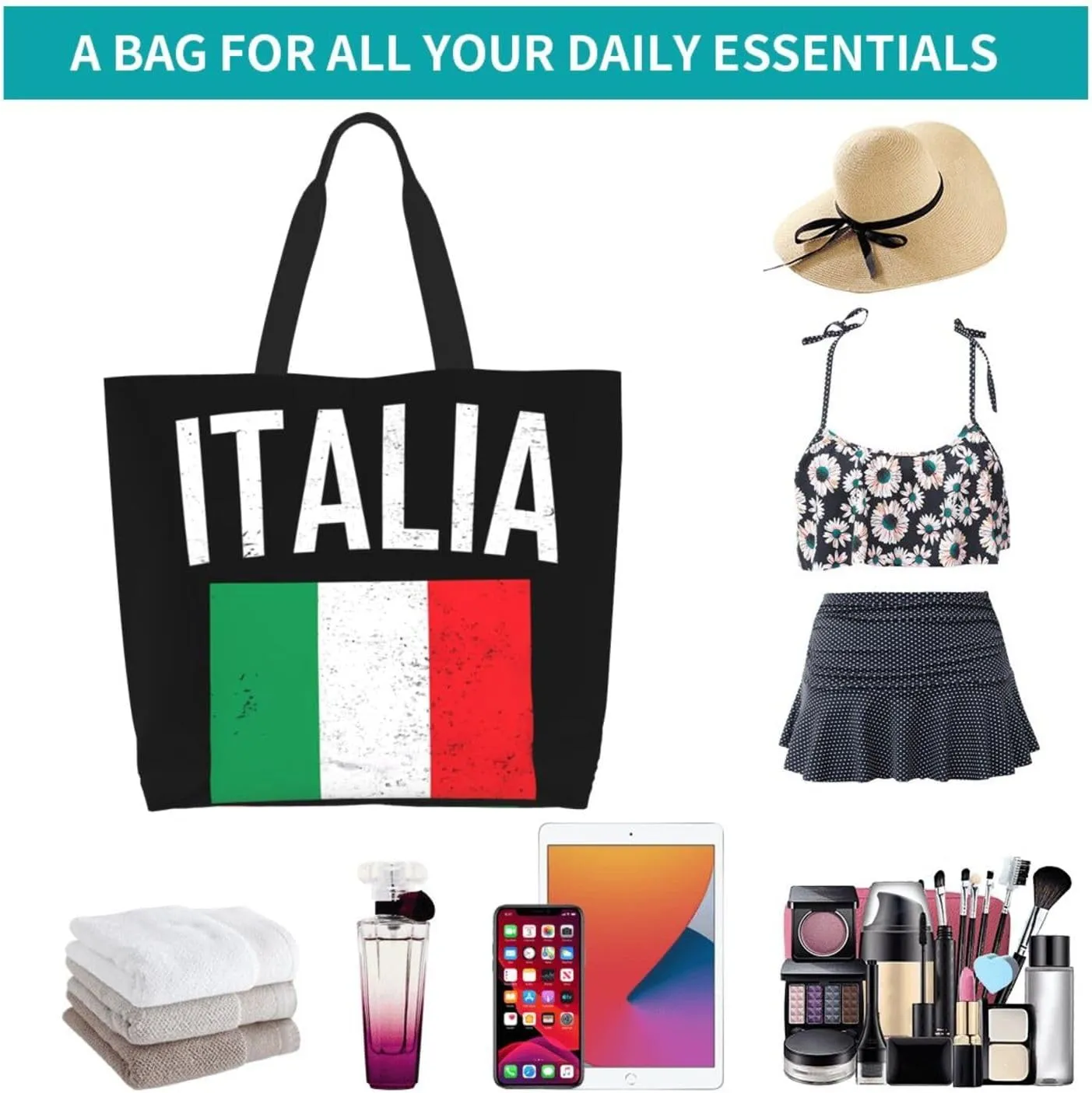 British England UK English Flag Women's Tote Bag Large Capacity Single Shoulder Bags Handbag for Shopping Work