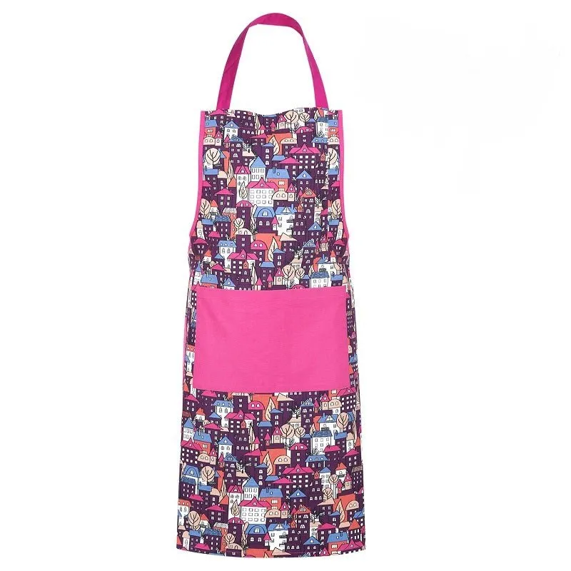 Building Blocks Printed Apron 100% Cotton