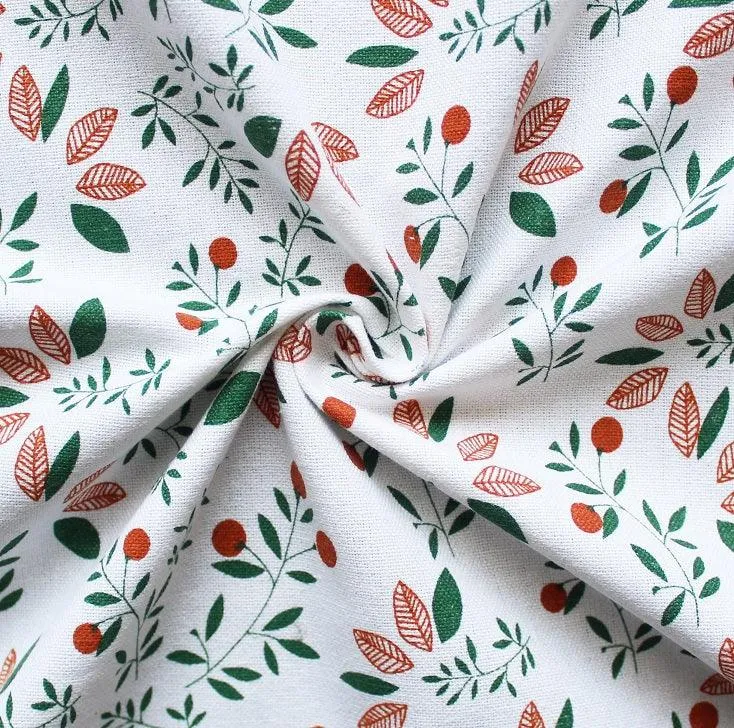 Cotton Kathambari Leaf Free Size Apron Pack of 1