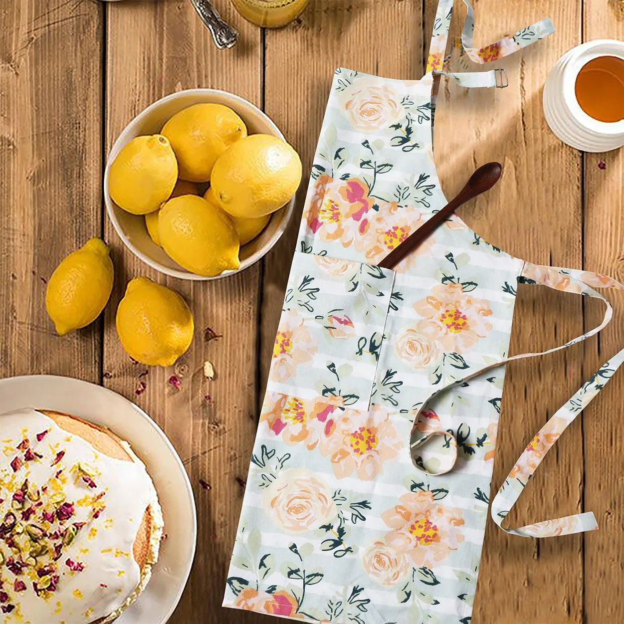 Cotton Stella Free Size Apron Pack Of 1