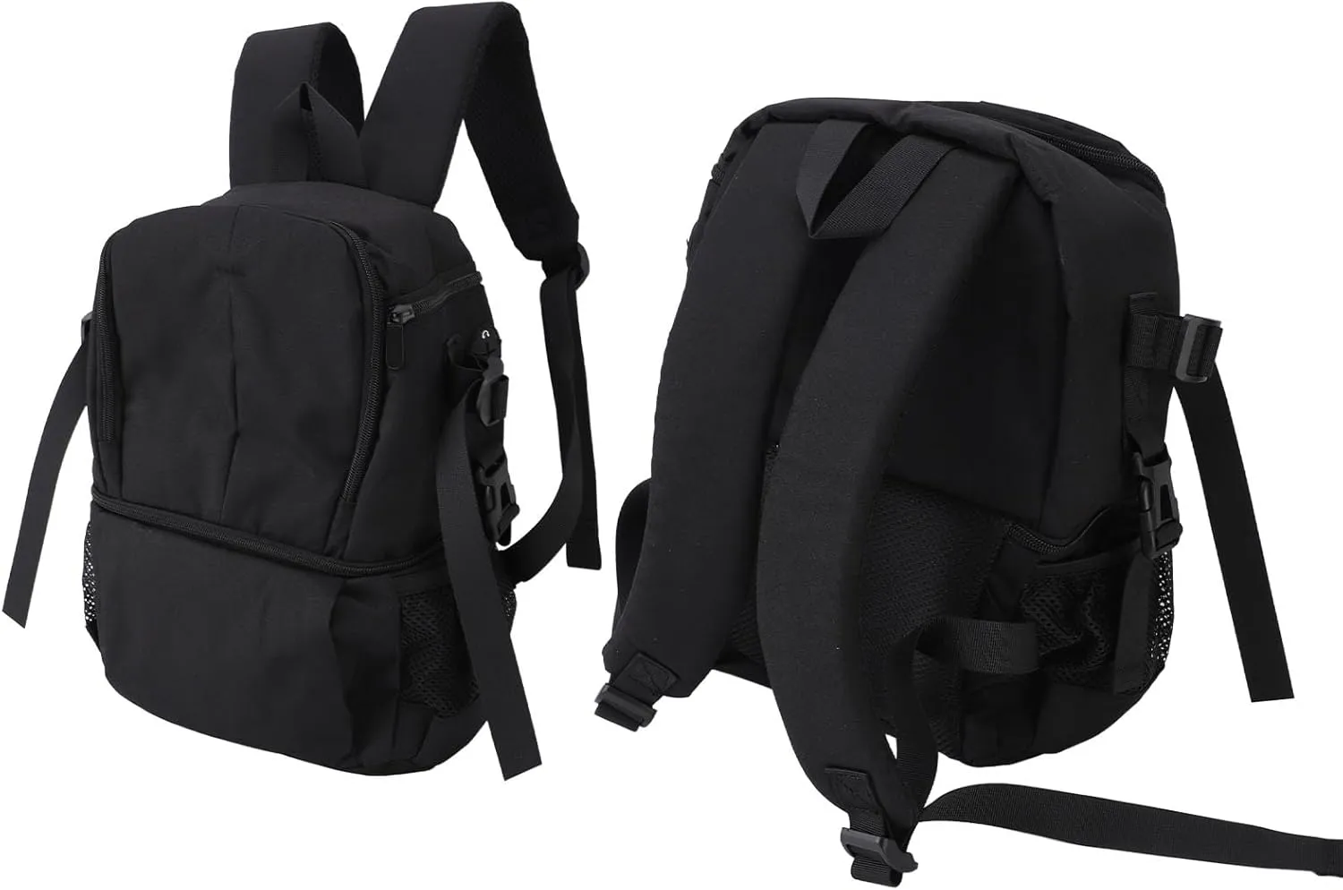 EVA DSLR Camera Backpack, Double Shoulders Bag for Digital SLR & Mirrorless Photography Cameras (Black)