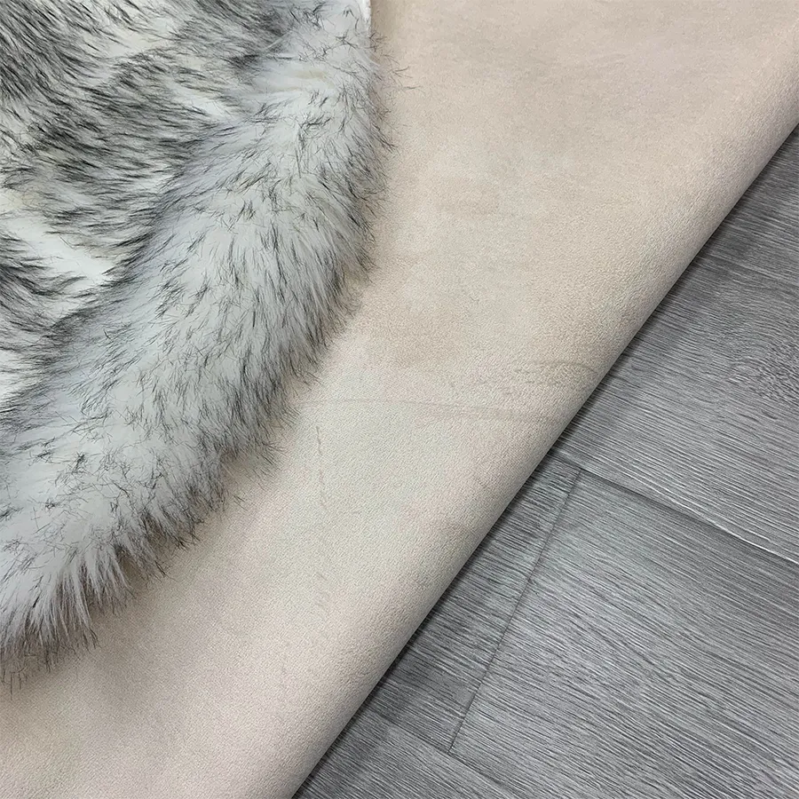 Grey Tipped Round Rug