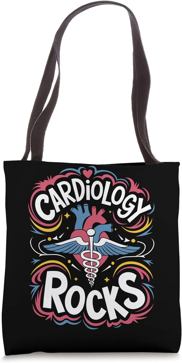 Heart Specialist Cardiologist and Cardiology Heart Doctor Tote Bag