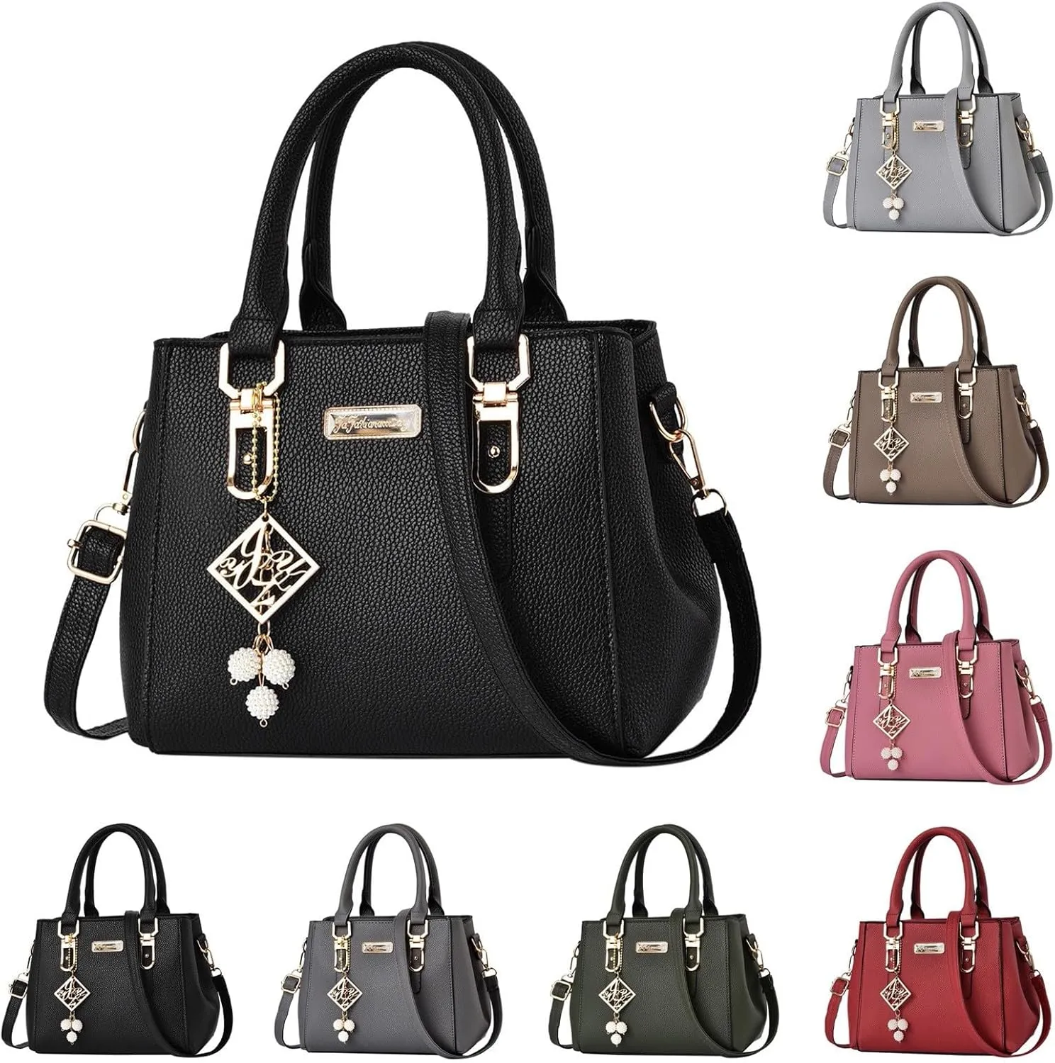 Hobo Bags For Womens Elegant Leather Large Top Handle Handbags Shoulder Crossbody Bag For Wife Mom Sister A