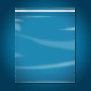 iMailer - 100 Count - 12" x 15" Cellophane Bags Self Seal- Resealable Plastic Clear Cello Bagsfor Clothing, T-Shirts, Pants