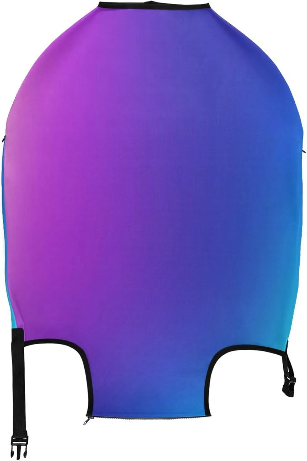 Joisal Gradient Purple Blue Luggage Covers for Suitcase Tsa Approved Fit 18-32 Inch Luggage, Suitcase Accessories