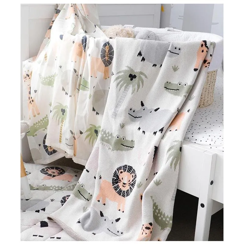 Jungle Safari Baby Blanket