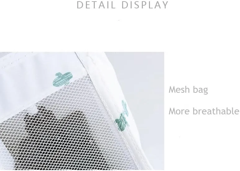 JZ 2 pieces Portable Toiletry Bag,Mesh Shower Bag,hanging wash bag for travelling,Makeup Bag Mesh Sacchetto cosmetico Travel Wash Bag With Zipper for women man Girls boy -Gray