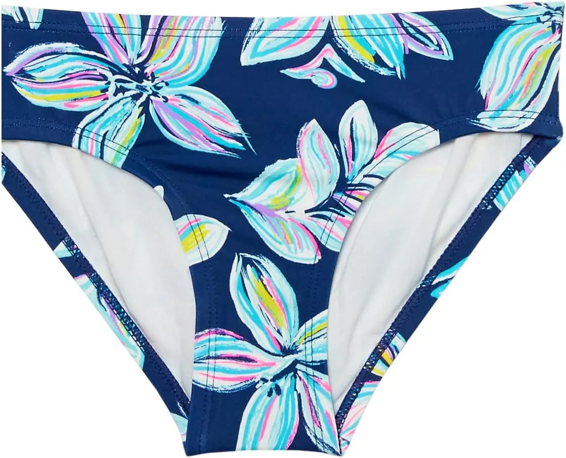 Kanu Surf Girls' Long Sleeve Rash Guard UPF 50 2-Piece Swim Set