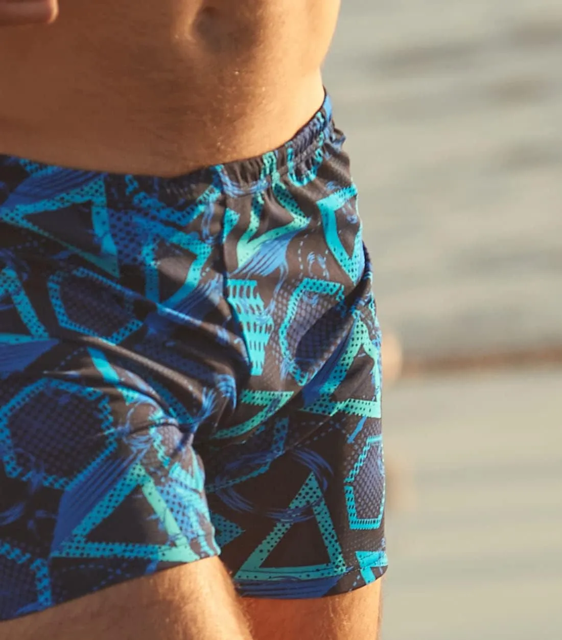Kiniki Men's Tan Through Swim Shorts (5th Generation)