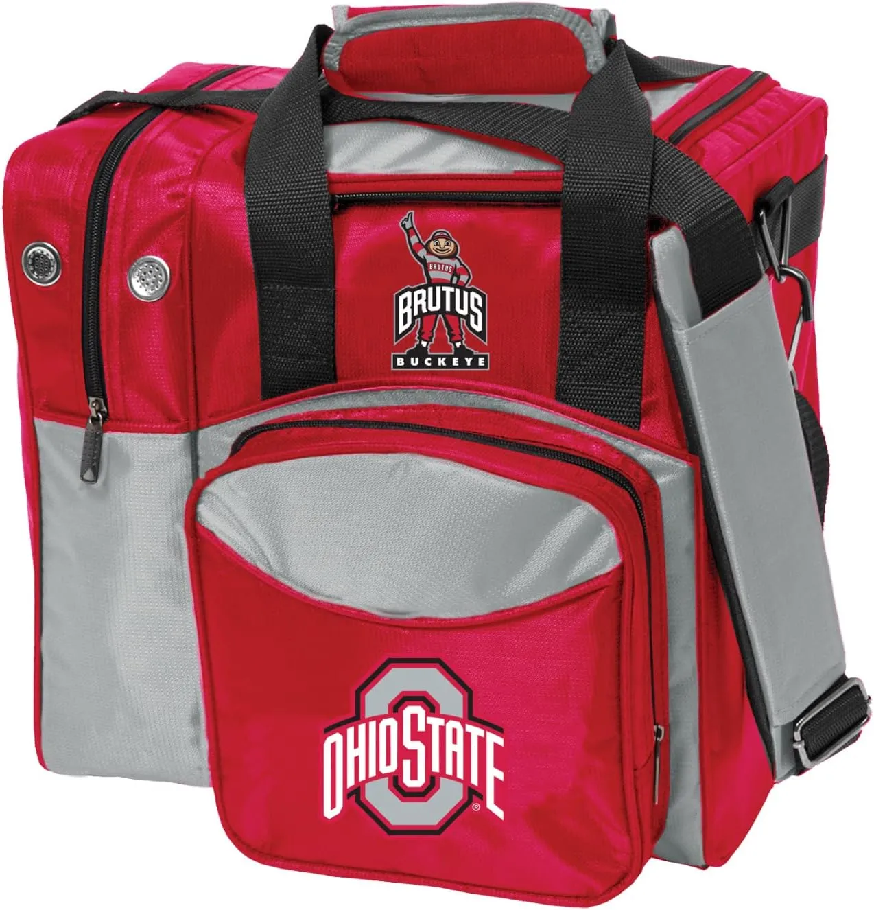 KR Strikeforce Officially Licensed Ohio State University Single Ball Bowling Tote