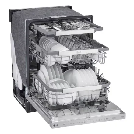 LG LDPM6762S Smart Top Control Dishwasher with QuadWash Pro™, and Dynamic Dry™