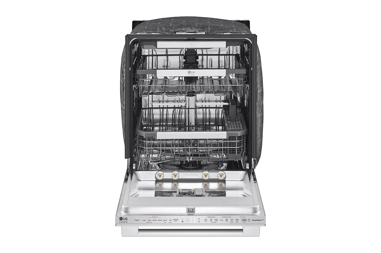 LG STUDIO Top Control Smart Dishwasher with QuadWash™ and TrueSteam®