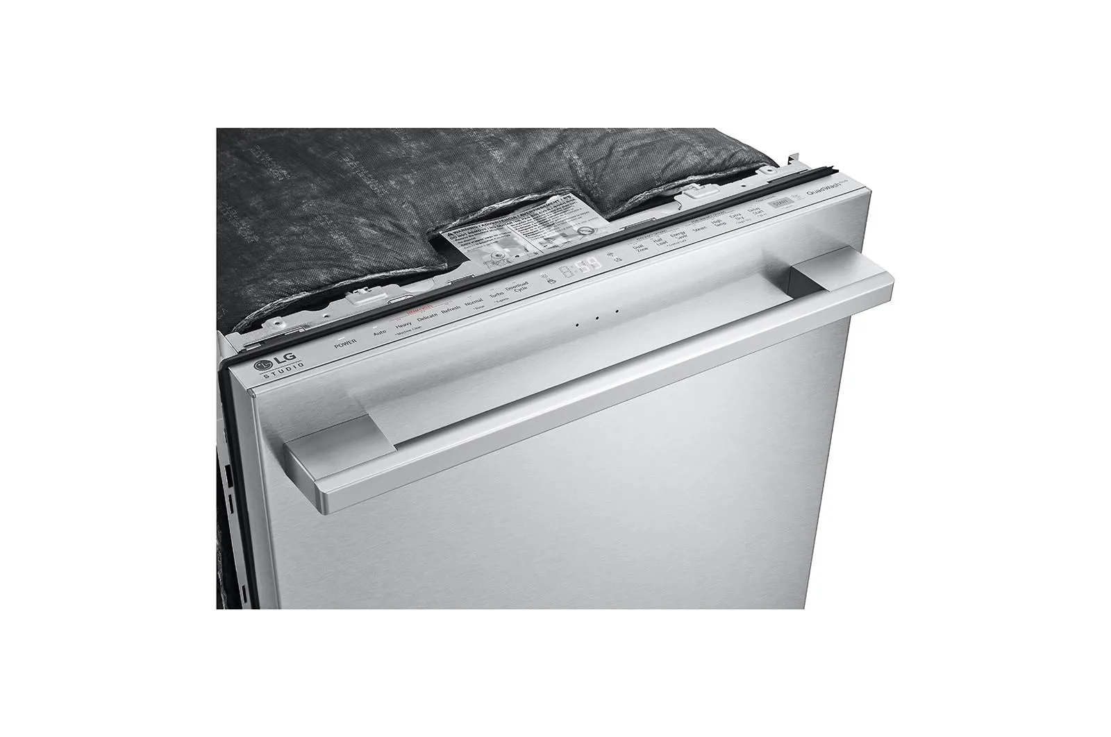 LG STUDIO Top Control Smart Dishwasher with QuadWash™ and TrueSteam®