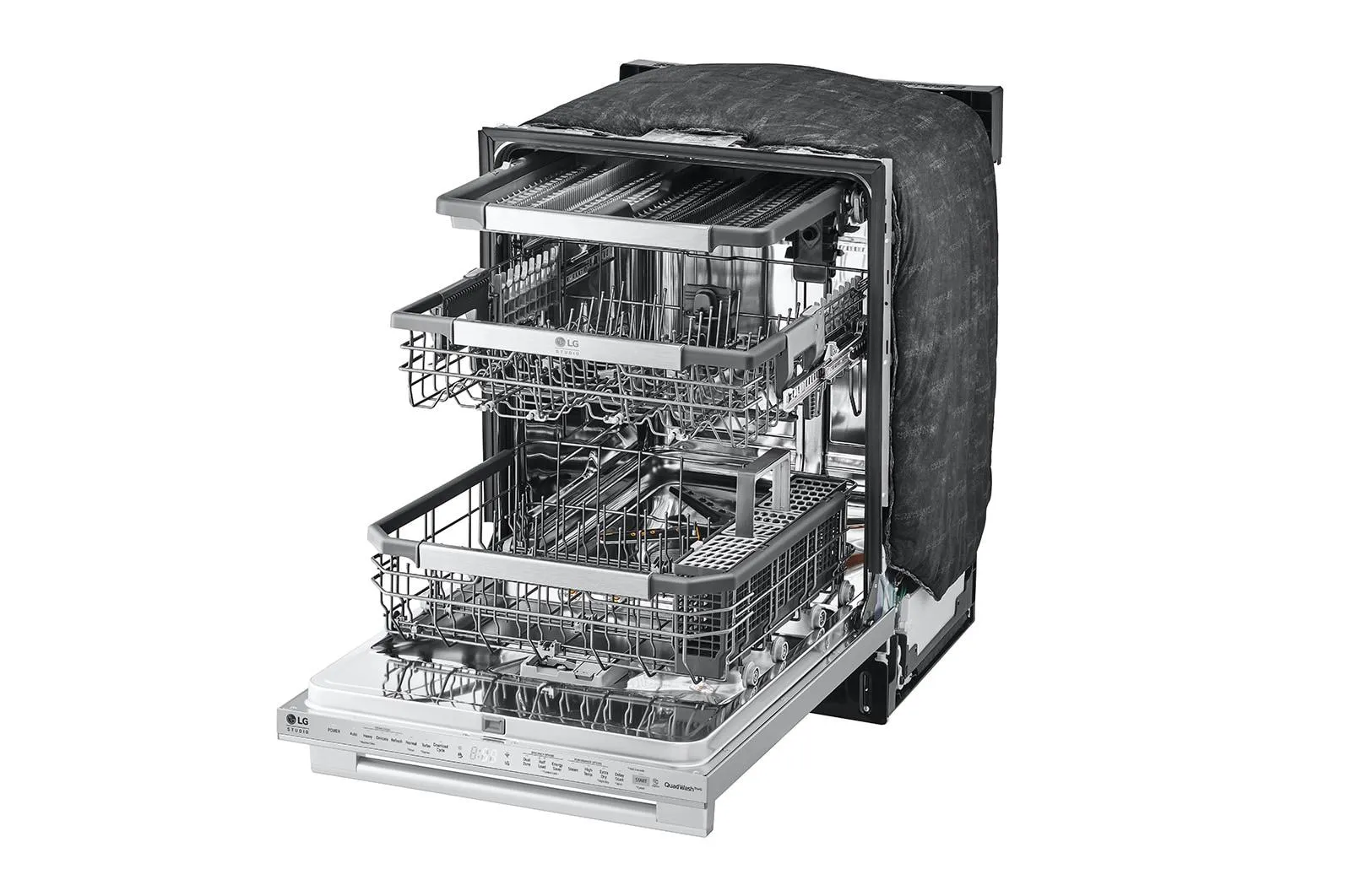 LG STUDIO Top Control Smart Dishwasher with QuadWash™ and TrueSteam®