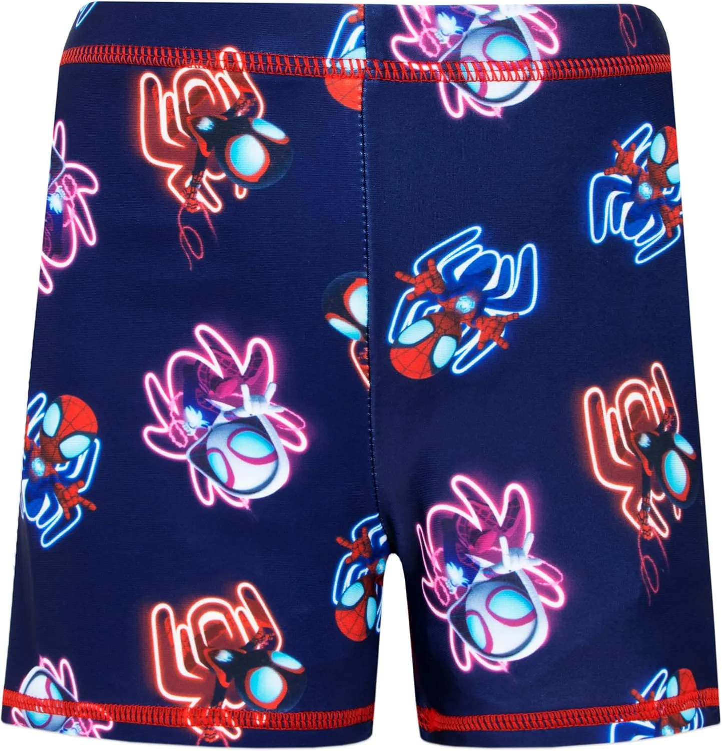 Marvel Spidey and His Amazing Friends Two Piece Boys Swimsuit | Spiderman Swimsuit for Boys | Bathing Suit Set