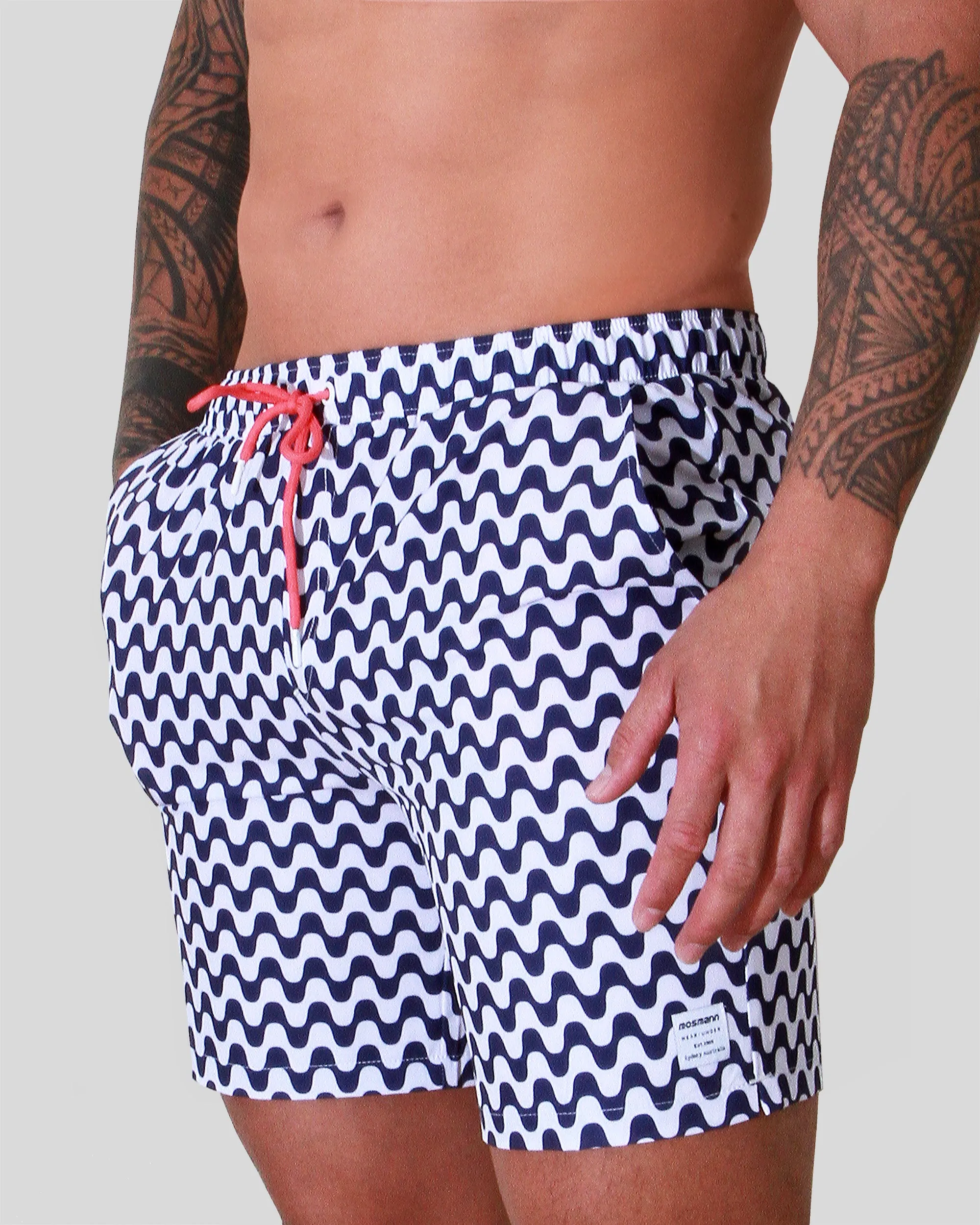 Men's Resort Swim Shorts - Ola (Blue)