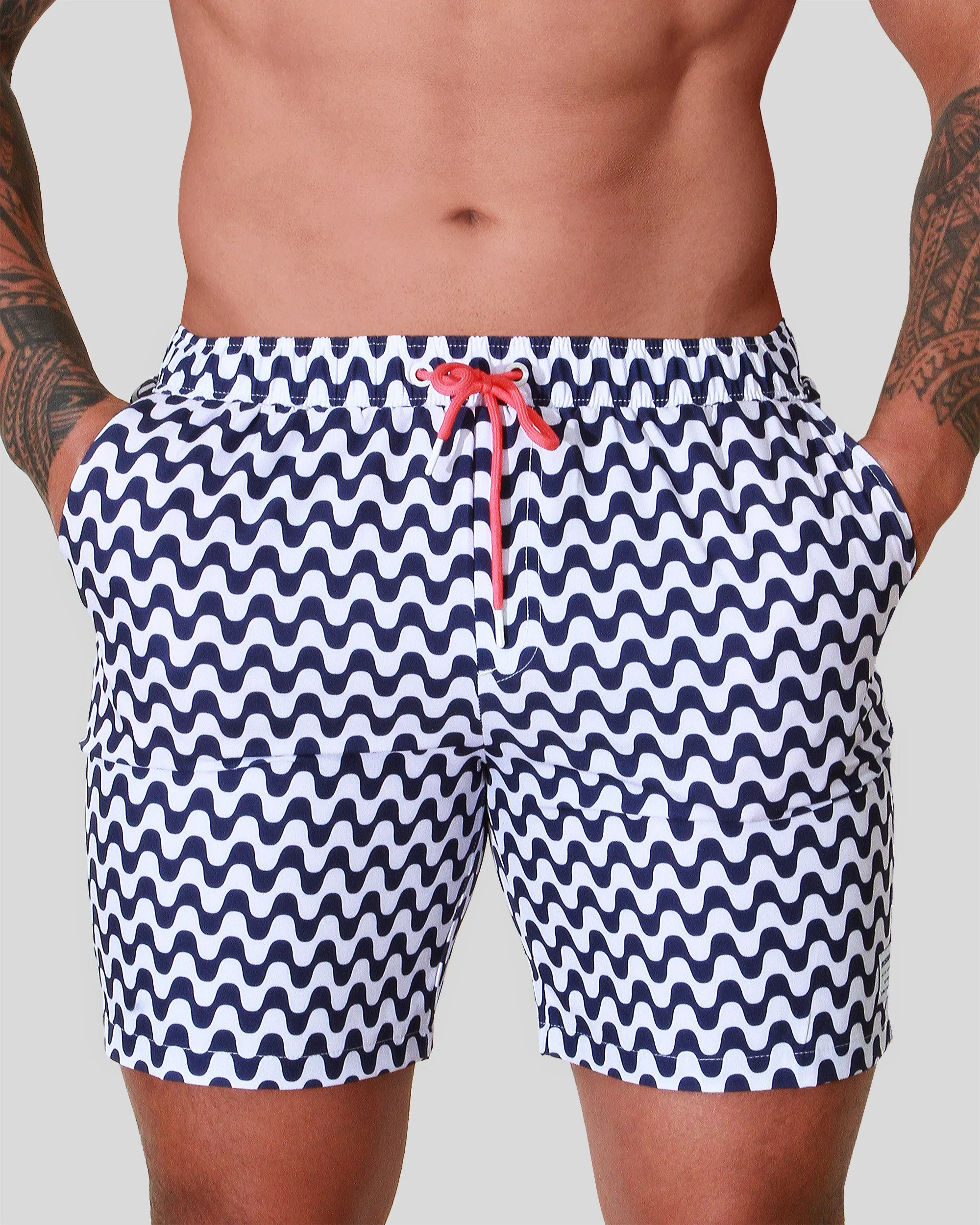 Men's Resort Swim Shorts - Ola (Blue)