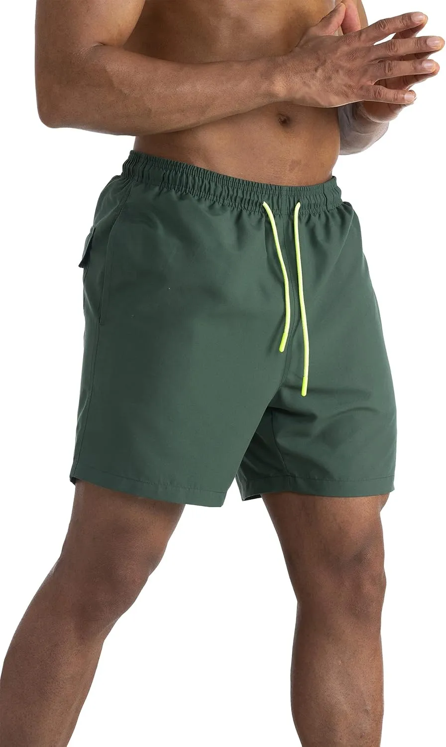 Men's Swim Trunks Swimwear Sports Shorts with Pockets