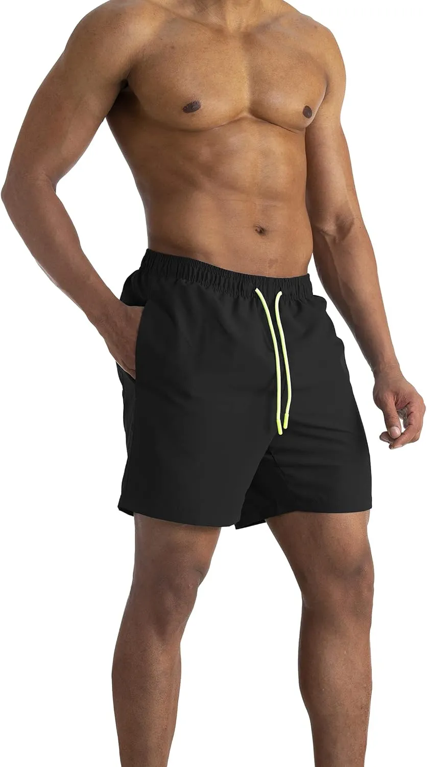Men's Swim Trunks Swimwear Sports Shorts with Pockets