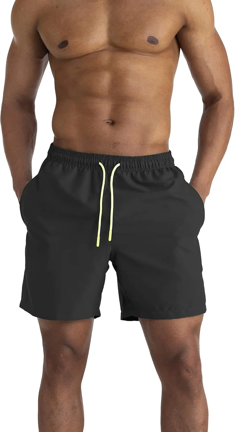 Men's Swim Trunks Swimwear Sports Shorts with Pockets