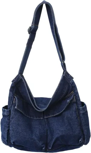 Messenger Bag Hobo Crossbody Bags for Women Canvas Bag Crossbody Tote Bag Shoulder Bag