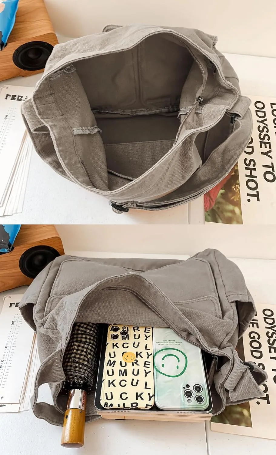 Messenger Bag Hobo Crossbody Bags for Women Canvas Bag Crossbody Tote Bag Shoulder Bag