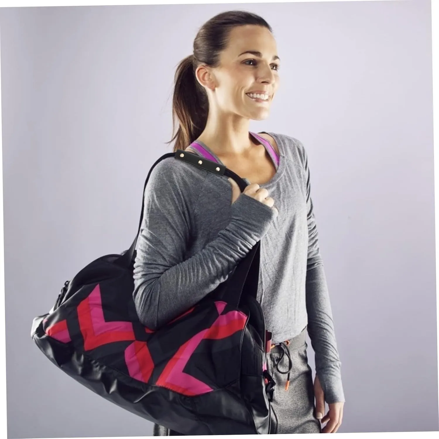 NUOBESTY 4 Pcs Purse Handle Saddle Bag Handle Wrap Light Weight Protector for Shopping Bags Cover