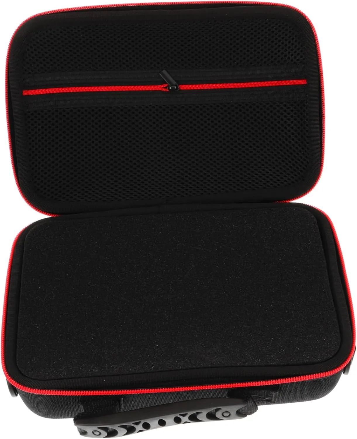 NUOBESTY Small Camera Bag with Padded Hard Case Travel Camera Storage Pouch DIY Design with Compartments Durable Splashproof for Digital Equipment Protection
