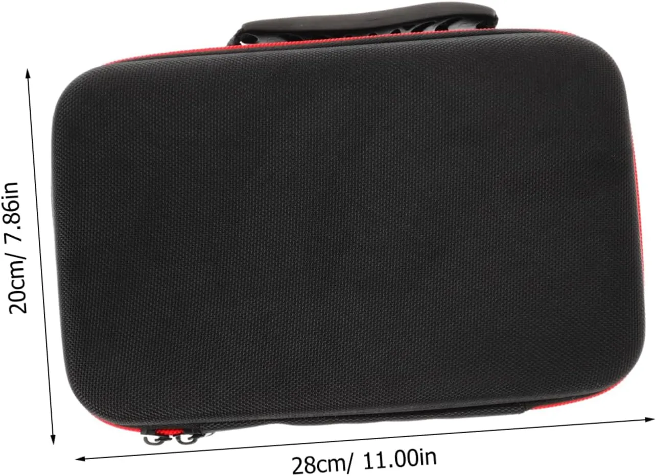 NUOBESTY Small Camera Bag with Padded Hard Case Travel Camera Storage Pouch DIY Design with Compartments Durable Splashproof for Digital Equipment Protection