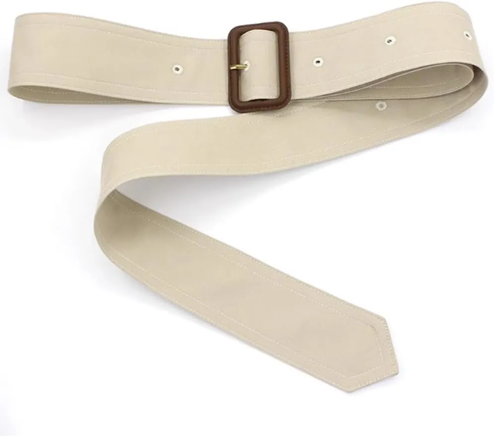 One Set of Trench Coat Belt and Sleeve Band Replacement Wind Coat Accessories for Overcoat Coat Windbreaker Jacket