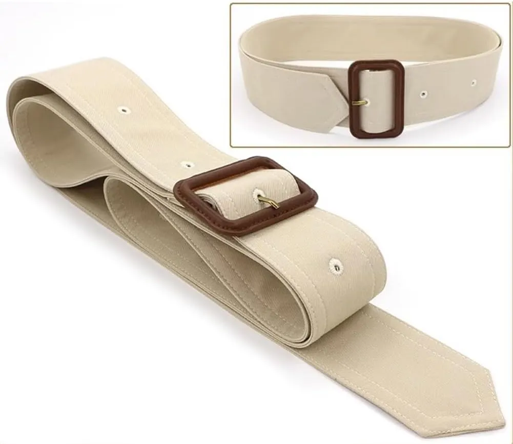 One Set of Trench Coat Belt and Sleeve Band Replacement Wind Coat Accessories for Overcoat Coat Windbreaker Jacket