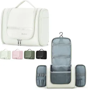 ONXTHIN Toiletry Bag Travel Bag with Hanging Hook, Water-resistant Makeup Cosmetic Bag Travel Organizer for Accessories, Toiletries