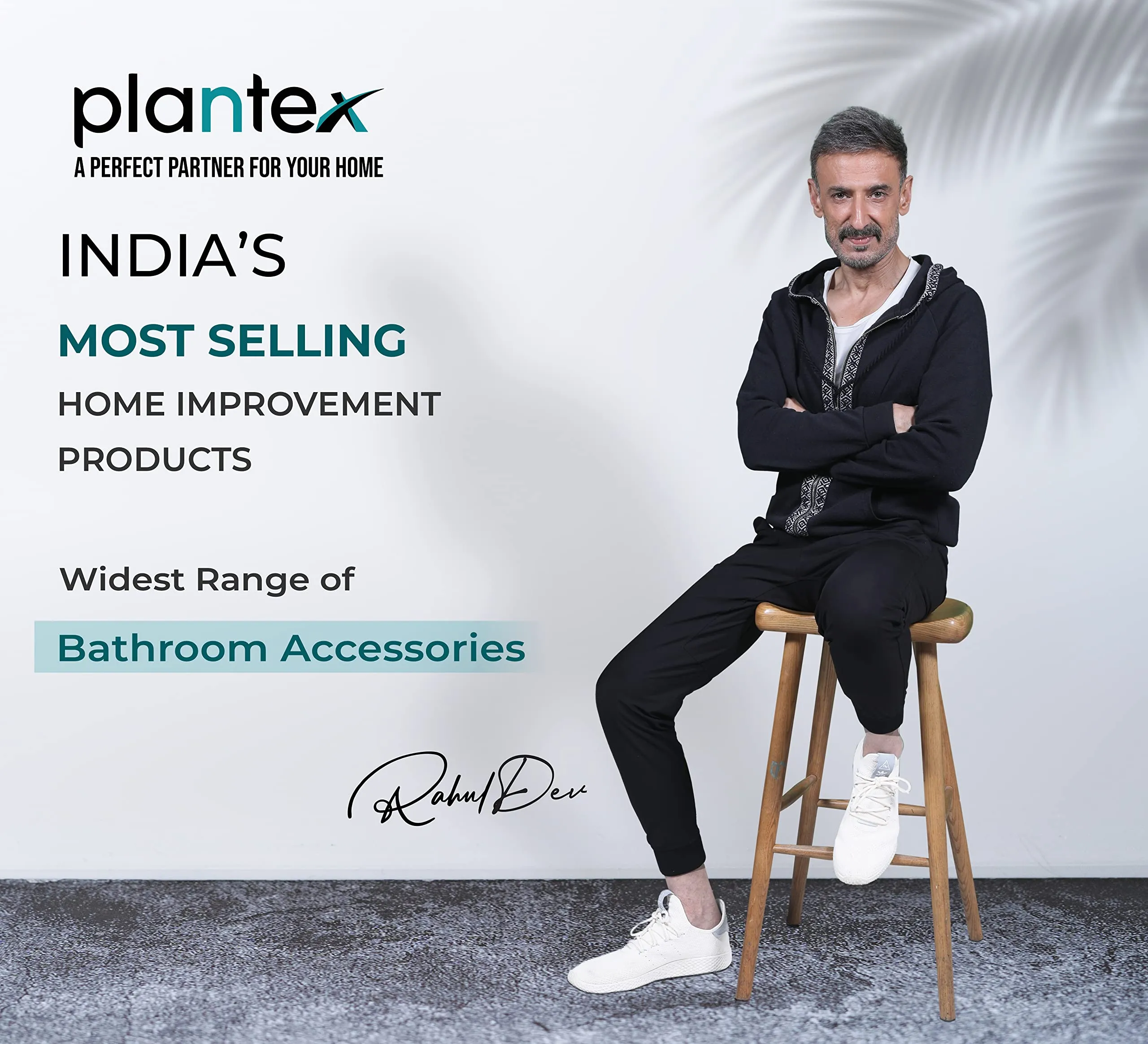 Plantex 304 Grade Stainless Steel Handwash Holder for Wash Basin liquid soap dispenser/Bathroom Accessories - Oreo (Chrome)