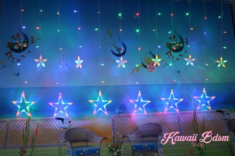 Playground Tent Star Light Curtains