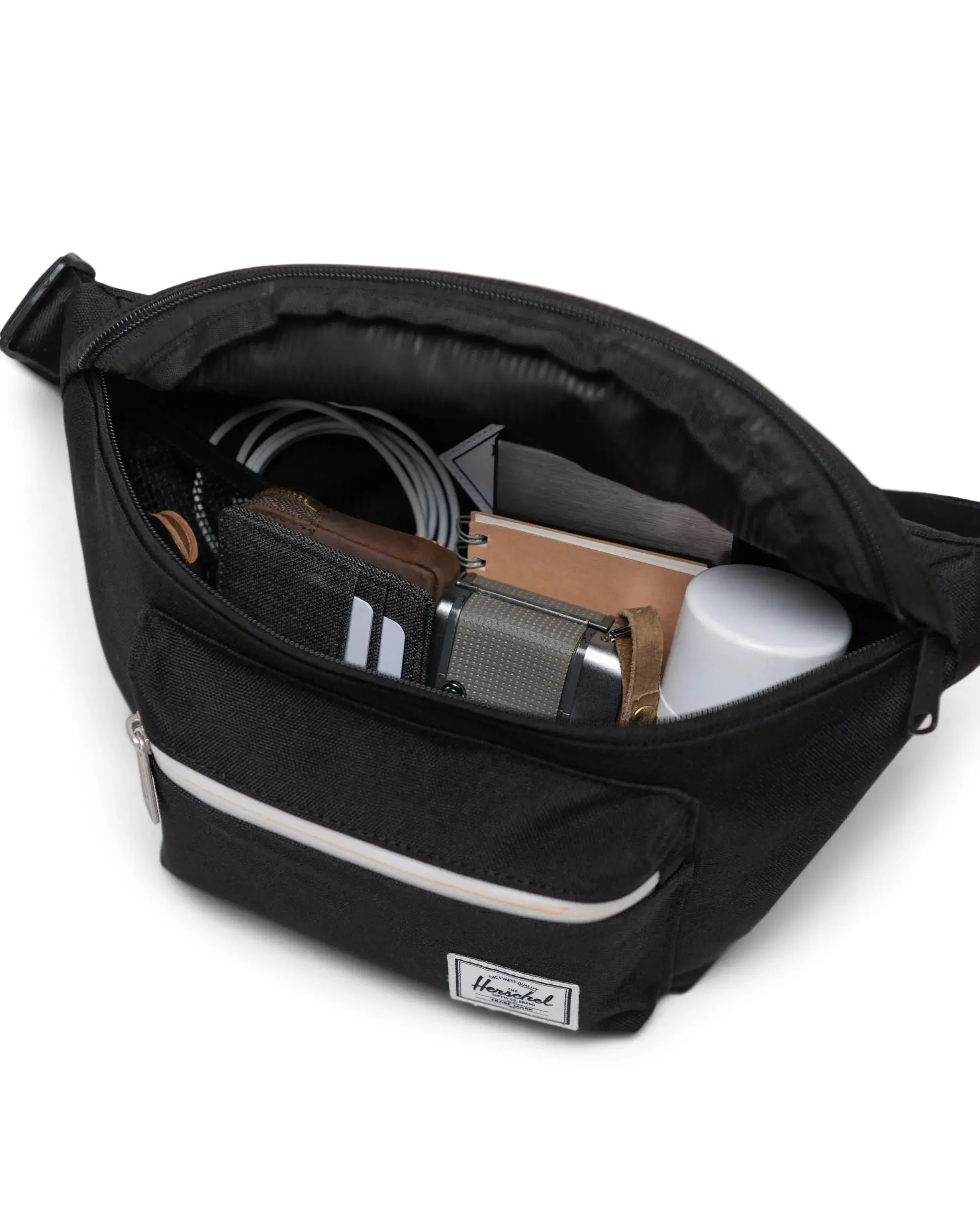 Pop Quiz Hip Pack (Black   Winter Plaid)